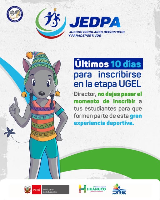 🚨 ¡Atención Directores de todas las I.E. de nuestra jurisdicción - UGEL Huacaybamba! 🚨