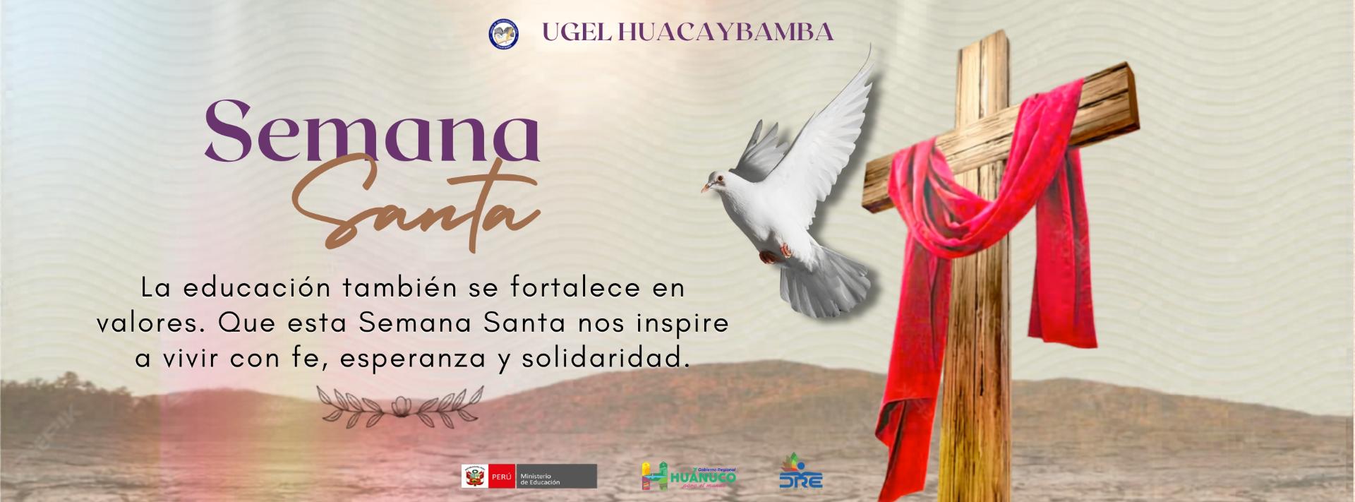 SEMANA SANTA - SEMANA DE REFLEXIÓN